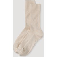 hessnatur Socken im 2er-Pack aus Bio-Baumwolle - natur - Größe 36/37 von hessnatur