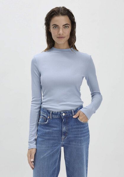 hessnatur Softrib Langarmshirt Slim aus Bio-Baumwolle und TENCEL Modal hessnatur Softrib Langarmshirt Slim aus Bio-Baumwolle und TENCEL Modal von hessnatur