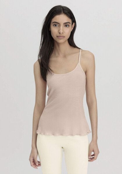 hessnatur Spaghetti Top Fitted aus Bio-Merinowolle und TENCEL Lyocell von hessnatur