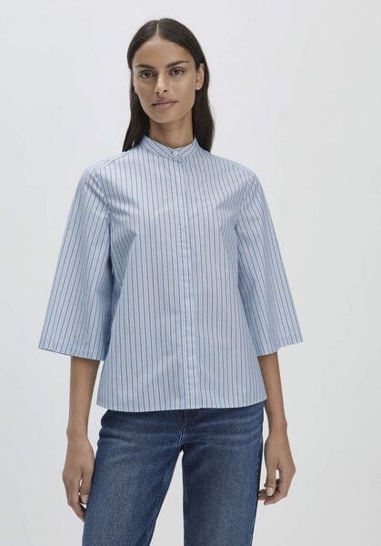 hessnatur Streifen Bluse Relaxed aus reiner Bio-Baumwolle von hessnatur