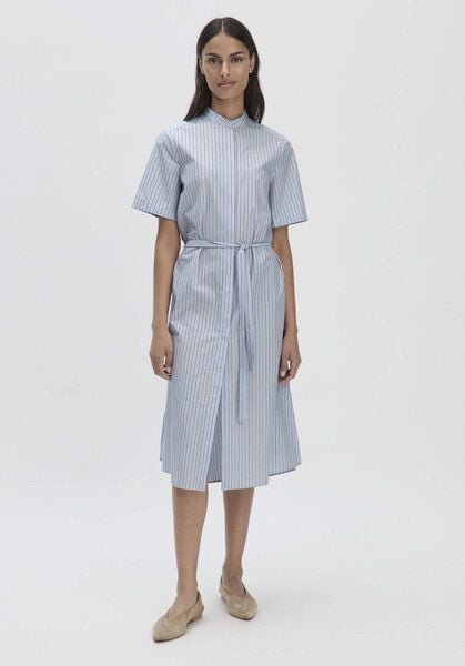 hessnatur Streifen Hemdblusen Kleid Midi Relaxed von hessnatur