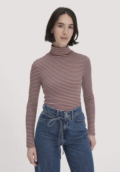 hessnatur Streifen Softrib Longsleeve Fitted aus Bio-Baumwolle und Modal von hessnatur