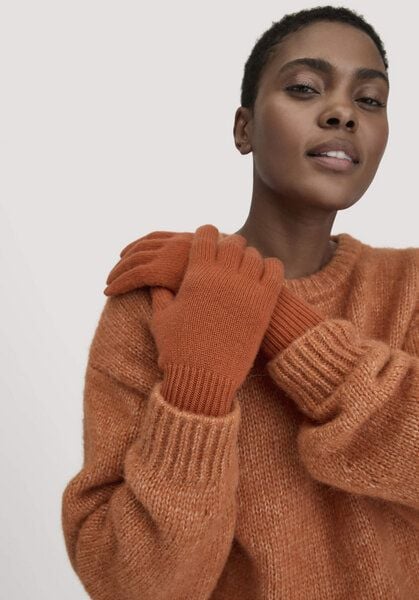 hessnatur Strick Handschuhe aus Bio-Schurwolle mit Kaschmir von hessnatur