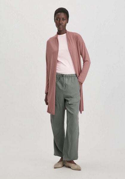 hessnatur Strick Jacke Oversized aus TENCEL Lyocell mit Bio-Baumwolle von hessnatur