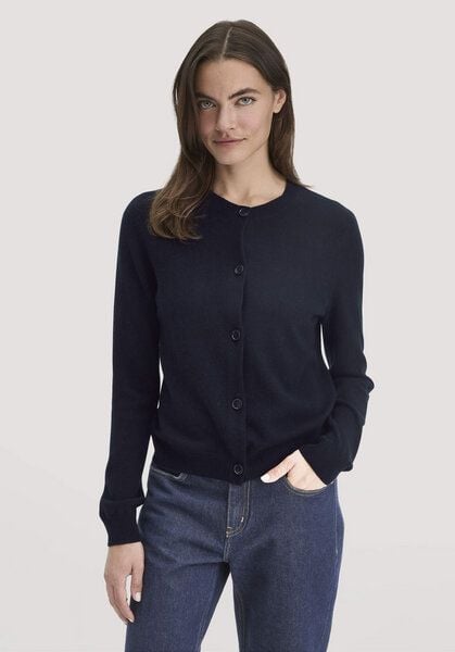 hessnatur Strick Jacke Regular aus Schurwolle mit Kaschmir von hessnatur