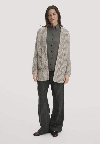 hessnatur Strick Jacke Relaxed aus Alpaka mit Bio-Baumwolle von hessnatur