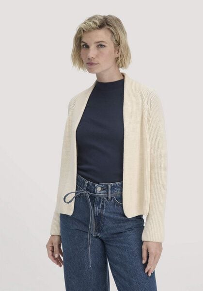 hessnatur Strick Jacke Relaxed aus reiner Bio-Baumwolle von hessnatur