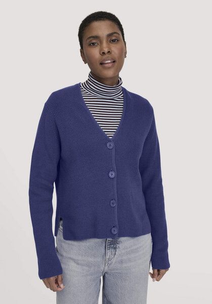 hessnatur Strick Jacke Relaxed aus reiner Bio-Baumwolle von hessnatur