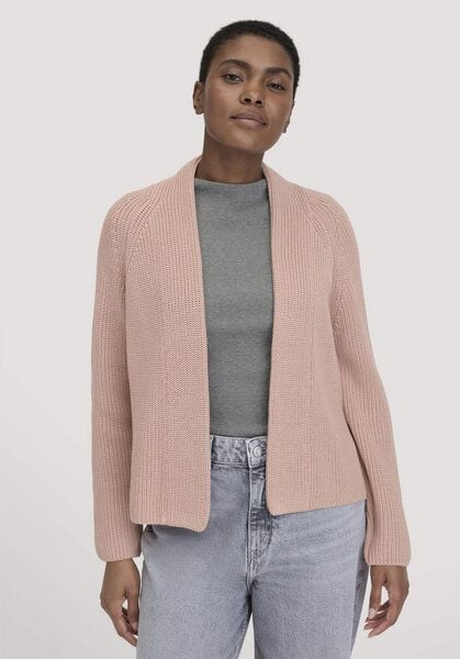hessnatur Strick Jacke Relaxed aus reiner Bio-Baumwolle von hessnatur