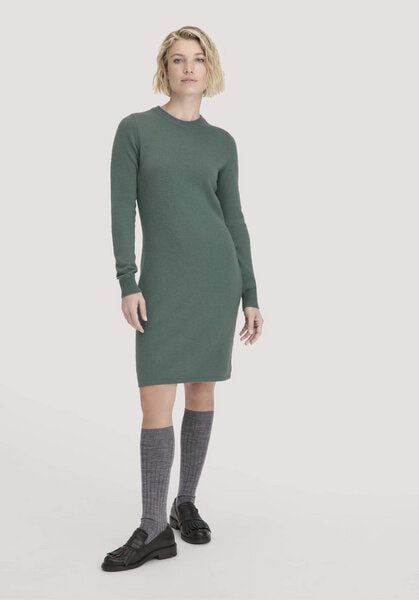 hessnatur Strick Kleid Regular aus Bio-Schurwolle mit Kaschmir von hessnatur