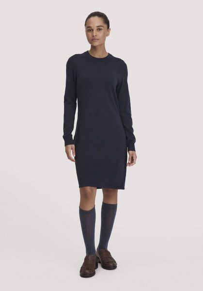 hessnatur Strick Kleid Regular aus Bio-Schurwolle mit Kaschmir von hessnatur