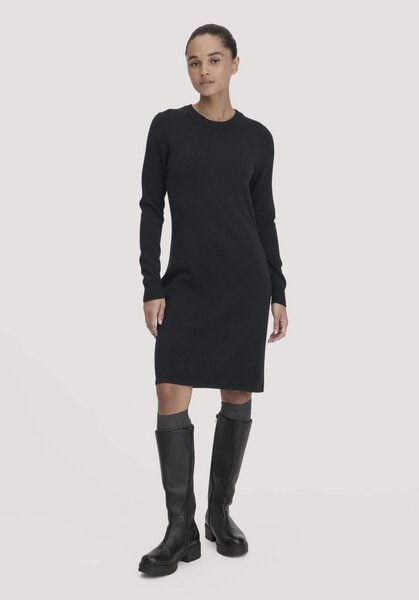 hessnatur Strick Kleid Regular aus Bio-Schurwolle mit Kaschmir von hessnatur