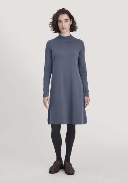 hessnatur Strick Kleid Relaxed aus TENCEL Lyocell mit Bio-Baumwolle von hessnatur