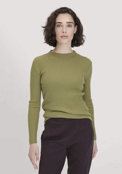 hessnatur Strick Pullover Fitted aus TENCEL Lyocell mit Bio-Baumwolle von hessnatur