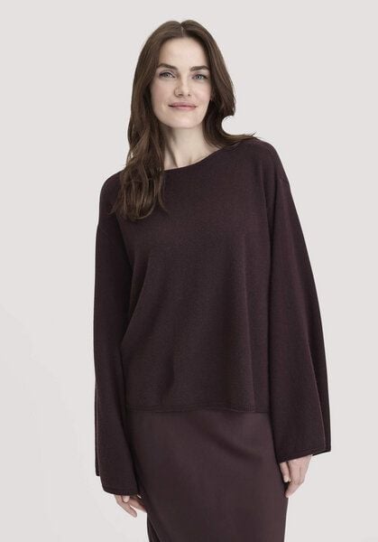 hessnatur Strick Pullover Oversize aus Bio-Merinowolle mit Cashmere von hessnatur