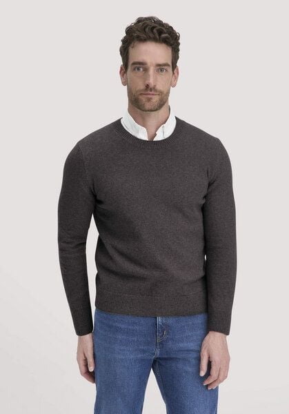 hessnatur Strick Pullover Regular aus Bio-Merinowolle mit Bio-Baumwolle von hessnatur