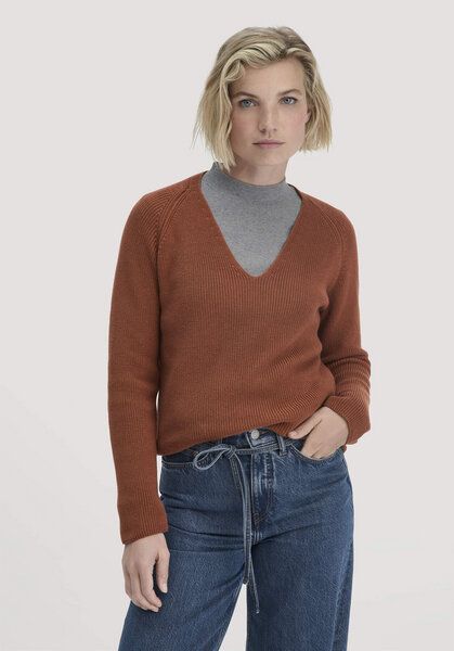 hessnatur Strick Pullover Regular aus reiner Bio-Baumwolle von hessnatur