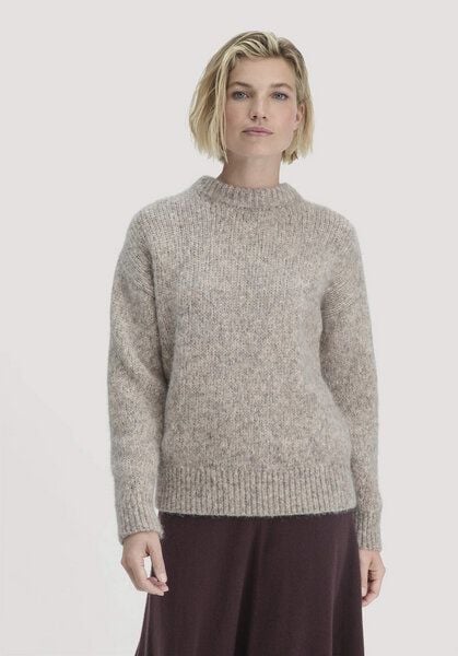 hessnatur Strick Pullover Relaxed aus Alpaka mit Bio-Baumwolle von hessnatur