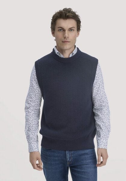 hessnatur Strick Pullunder Regular aus Bio-Merinowolle und Bio-Baumwolle von hessnatur