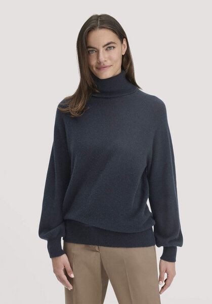 hessnatur Strick Rollkragen Pullover Relaxed BETTER RECYCLING aus reinem Kaschmir von hessnatur