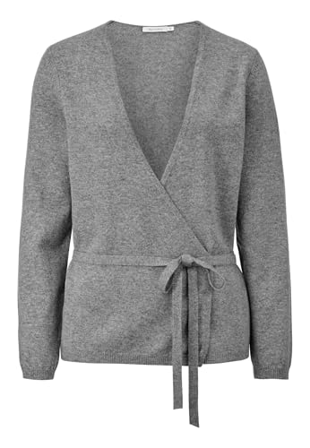 hessnatur Strickjacke Regular Damen aus weicher Schurwolle mit Kaschmir | nachhaltig und fair hergestellt (Fair Wear Foundation) von hessnatur