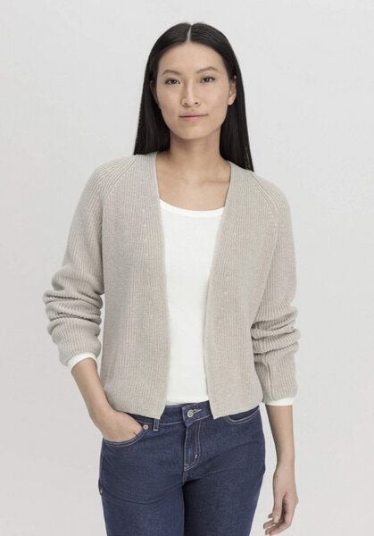 hessnatur Strickjacke Regular aus reiner Bio-Baumwolle hessnatur Strickjacke Regular aus reiner Bio-Baumwolle von hessnatur