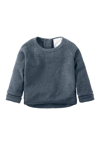 hessnatur Sweatshirt Mädchen und Jungen Unisex Wollfrottee aus Reiner Bio-Merinowolle | nachhaltig und fair hergestellt (Fair Wear Foundation) von hessnatur