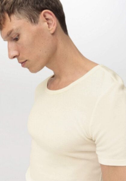 hessnatur T-Shirt Fitted 2er Pack PURE NATURE aus reiner Bio-Baumwolle von hessnatur