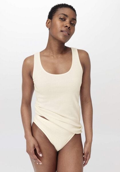 hessnatur Tanktop Rundhals Fitted 2er-Set PURE NATURE aus reiner Bio-Baumwolle von hessnatur