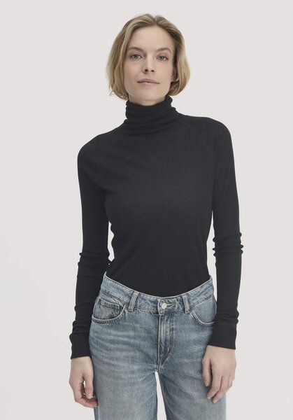 hessnatur Wolle-Mix Longlseeve Fitted aus Bio-Merinowolle und TENCEL Lyocell von hessnatur