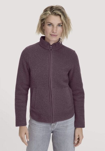 hessnatur Wollfleece Jacke Regular aus reiner Bio-Merinowolle von hessnatur