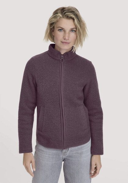 hessnatur Wollfleece Jacke Regular aus reiner Bio-Merinowolle von hessnatur