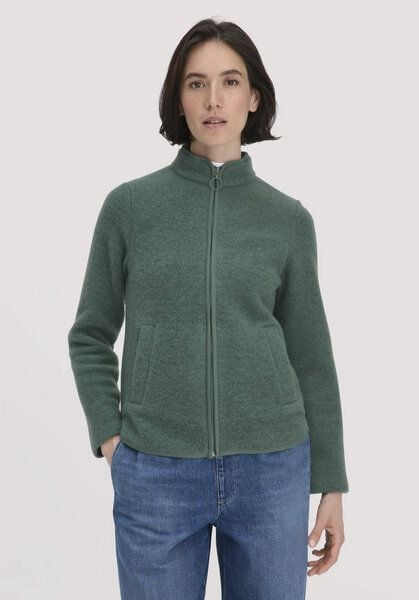 hessnatur Wollfleece Jacke Regular aus reiner Bio-Merinowolle von hessnatur