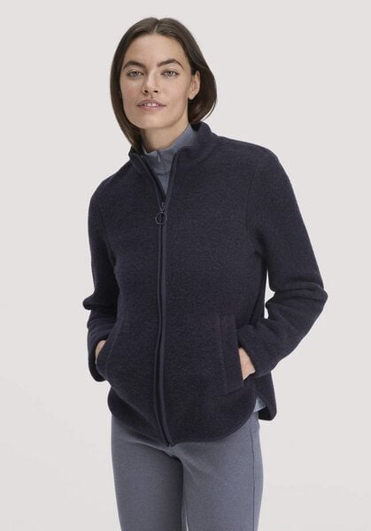 hessnatur Wollfleece Jacke Regular aus reiner Bio-Merinowolle von hessnatur