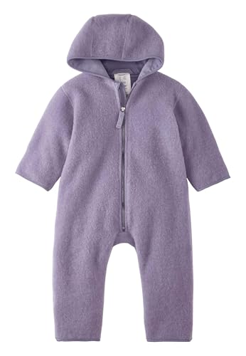 hessnatur Wollfleece Overall Mädchen und Jungen Unisex Wollfleece aus Reiner Bio-Merinowolle | nachhaltig und fair hergestellt (Fair Wear Foundation) von hessnatur