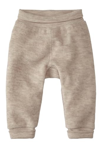 hessnatur Wollfrottee-Hose Mädchen und Jungen Unisex Wollfrottee aus Reiner Bio-Merinowolle | nachhaltig und fair hergestellt (Fair Wear Foundation) von hessnatur