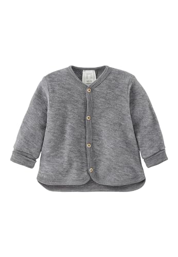 hessnatur Wollfrottee-Jacke Mädchen und Jungen unisex aus reiner Bio-Merinowolle | nachhaltig und fair hergestellt (Fair Wear Foundation) von hessnatur