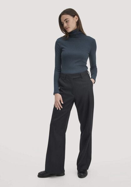 hessnatur Wollhose Straight Leg Relaxed aus reiner Bio-Schurwolle von hessnatur