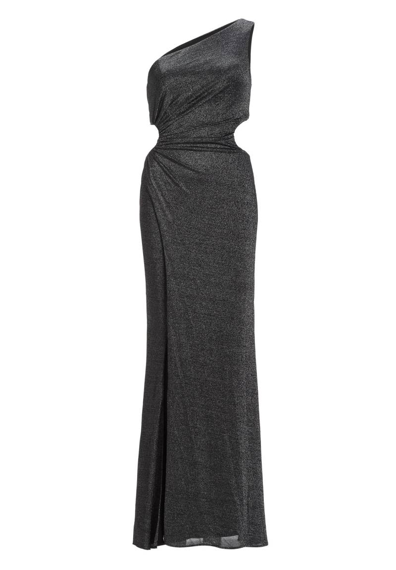 hey kyla - One-Shoulder Kleid mit Cut-Out black - Gr. - 34 von hey kyla