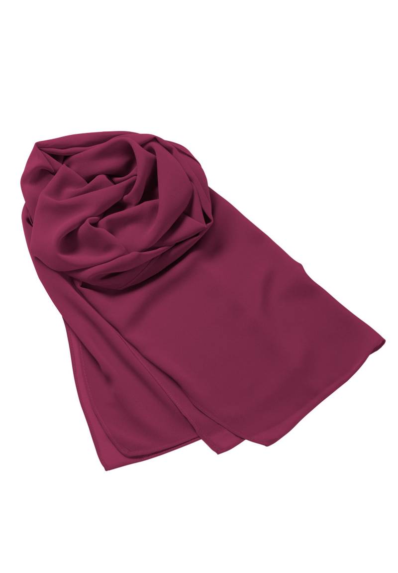 hey kyla - Stola aus Chiffon grape wine - Gr. - OS von hey kyla