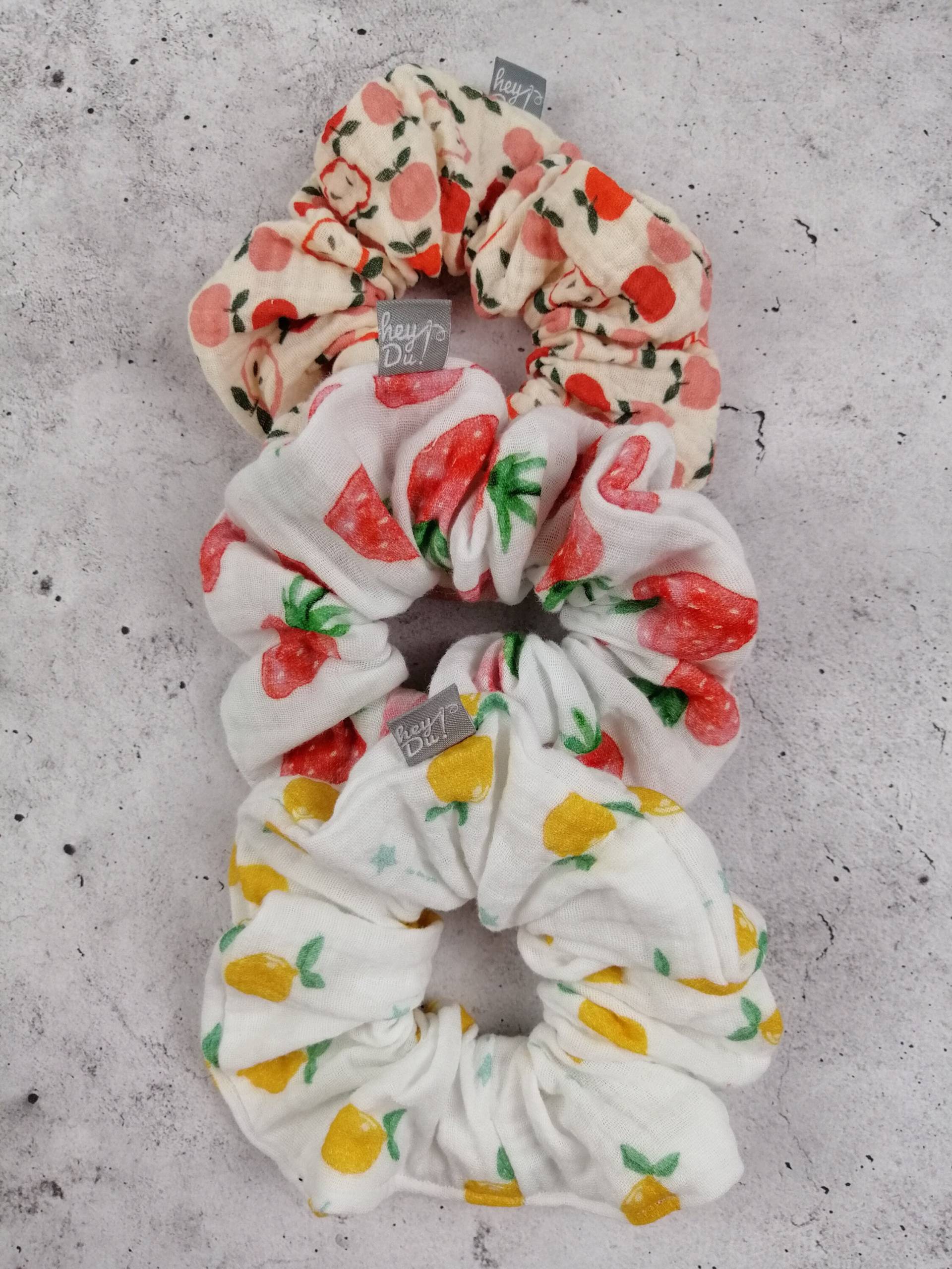 Scrunchie, Haargummi, Zopfgummi, Accessoire, 90Er, Retro Scrunchie, Haargummi, Zopfgummi, Accessoire, 90Er, Retro von heyDuhandmade