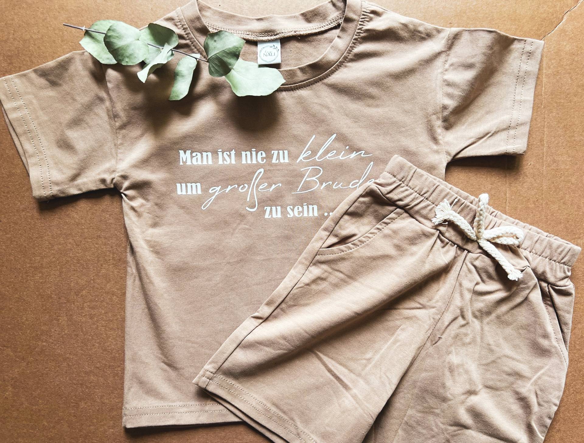 Großer Bruder/Große Schwester Verkündung Erster Geburtstag Geschenk Outfit Großer Bruder/Große Schwester Verkündung Erster Geburtstag Geschenk Outfit von heyNALI