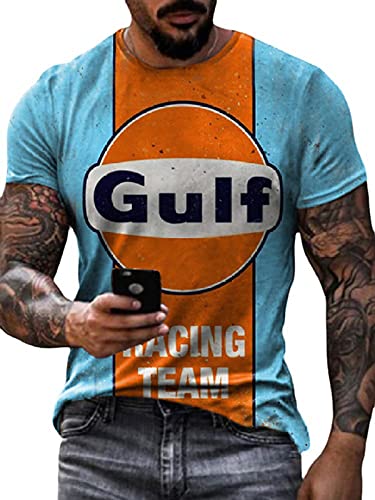 heykong857 Herren T-Shirt Lässig Atmungsaktiv Sommer 3D Gedruckt Sport T-Shirts Kurzarm Pullover Tops Streetwear heykong857 Herren T-Shirt Lässig Atmungsaktiv Sommer 3D Gedruckt Sport T-Shirts Kurzarm Pullover Tops Streetwear von heykong857