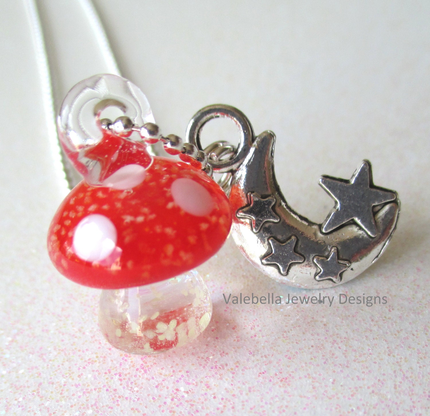 3D, Pilz, Halskette, Im Dunkeln Leuchtend, Pilz Pilze, Teenager Schmuck, Glows, Glühend, Anhänger Teenager, Schmuck von heysista