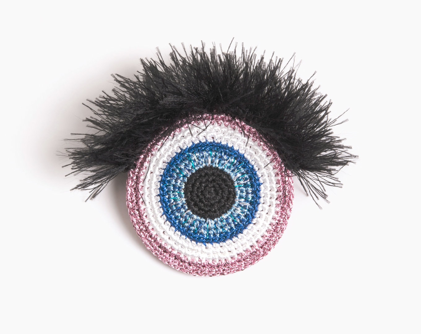 Eye - Gehäkelte Brosche Eye - Gehäkelte Brosche von heyukka
