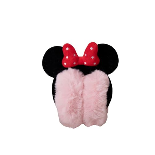 hfdsythgd Cartoon Warme Ohrschützer Faltbar Flauschig Weiches Mäuseohrenwärmer Plüsch Earmuffs für Outdoor Radfahren Laufen Skifahren Wandern und Andere Winteraktivitäten von hfdsythgd