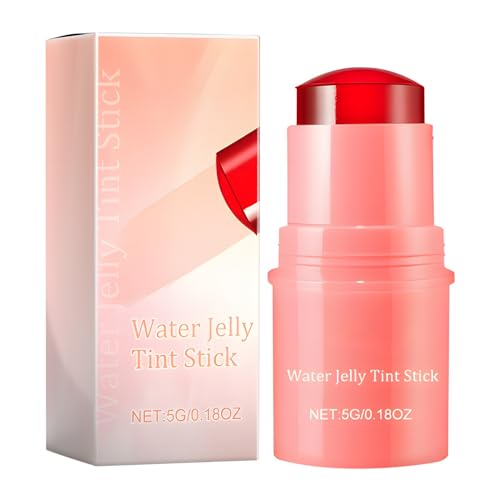 Blush and Lip Tint Stick, Water Jelly Stick Tint, 2-in-1 Cheek and Lip Tint, Cheek and Lip Stain, Makeup Blush Stick, Makeup for Cheek & Lips & Eyes, Suitable for All Skin Types (B) von hgerGWW