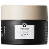 hh simonsen - Brown Matte Clay Hair Wax 90ml von hh simonsen