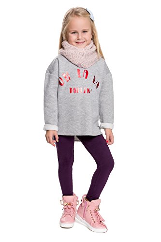 hi!mom Mädchen Kinder Winterleggings aus Baumwolle Winter Warme Leggings in voller Länge Kinderhose Thermisches Material Kinder-Leggings Thermo atmungsaktive Kinder Leggings, Größe 1-13 Jahre von hi!mom