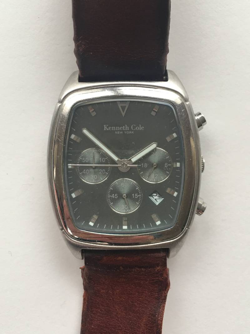 Kenneth Cole Vintage Chronograph Uhr U54-02-Kc1185 Kenneth Cole Vintage Chronograph Uhr U54-02-Kc1185 von hickorystreetmarket